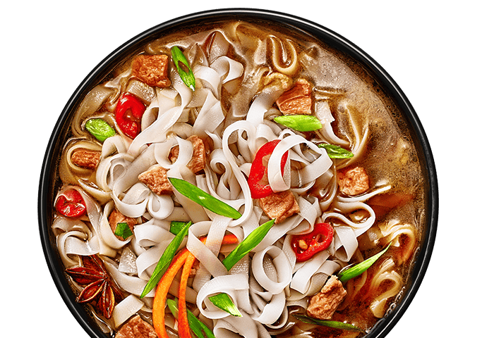 Glads Discovery-Reisnudeln mit «Pho&nbsp;Bo» Sauce