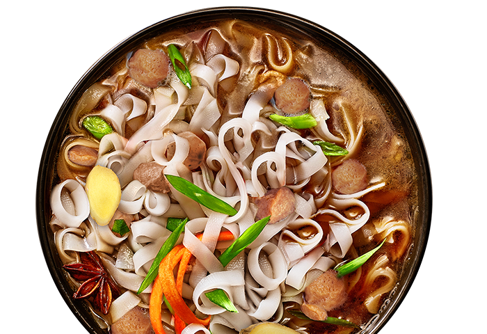 REISNUDELN MIT SAUCE «PHO&nbsp;GA»