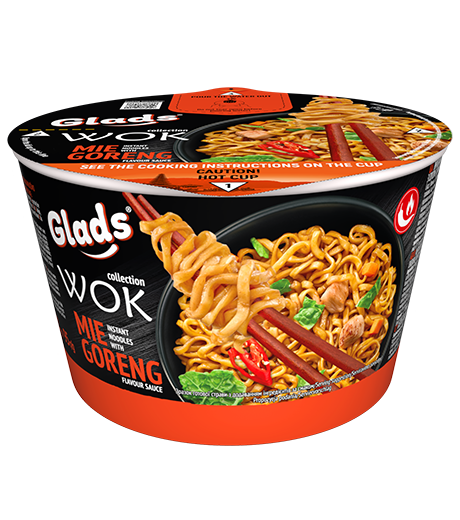 Glads WOK-Nudeln mit Sauce mit «Mie&nbsp;Goreng» Geschmack